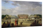View of the Grand Theatre Constructed in the Place de la Concorde for the Fete de la Paix, 9th November 1801 by Jean-Baptiste-Louis Cazin