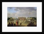 View of the Grand Theatre Constructed in the Place de la Concorde for the Fete de la Paix, 9th November 1801 by Jean-Baptiste-Louis Cazin