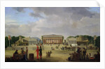 View of the Grand Theatre Constructed in the Place de la Concorde for the Fete de la Paix, 9th November 1801 by Jean-Baptiste-Louis Cazin