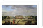 View of the Grand Theatre Constructed in the Place de la Concorde for the Fete de la Paix, 9th November 1801 by Jean-Baptiste-Louis Cazin