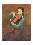 The Violinist by Jean Louis Boussingault
