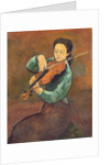 The Violinist by Jean Louis Boussingault
