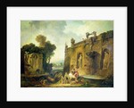 The Watering Place by Hubert Robert