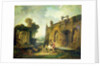 The Watering Place by Hubert Robert