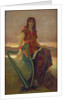The Harpist, 1859 by Antoine Auguste Ernest Herbert or Hebert