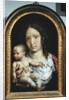 The Carondelet Diptych: right hand panel depicting the Virgin and Child, 1517 by Jan Gossaert