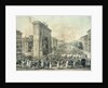 Entrance of Louis XVIII through the Porte Saint-Denis, 1814 by Nicolas Joseph Vergnaux