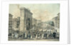 Entrance of Louis XVIII through the Porte Saint-Denis, 1814 by Nicolas Joseph Vergnaux