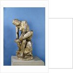 Woman Drying her Feet by Aime Jules Dalou