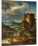 Italian Landscape or, Landscape with a Tomb by Theodore Gericault