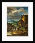 Italian Landscape or, Landscape with a Tomb by Theodore Gericault