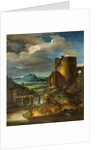 Italian Landscape or, Landscape with a Tomb by Theodore Gericault