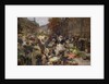 Les Halles by Leon Augustin Lhermitte
