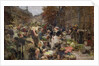 Les Halles by Leon Augustin Lhermitte
