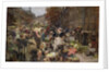 Les Halles by Leon Augustin Lhermitte