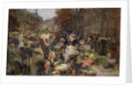 Les Halles by Leon Augustin Lhermitte