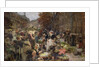 Les Halles by Leon Augustin Lhermitte
