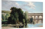 View of the Pont du Gard, 1859 by Henri Marie Poinsot