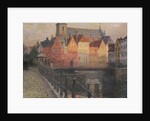 Quai de la Paille, Bruges by Paul Albert Steck