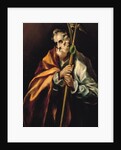 St. Jude Thaddeus, 1606 by El Greco