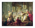 Jeroboam Sacrificing to the Golden Calf, 1752 by Jean-Honore Fragonard
