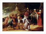 Samuel Killing Agag, King of the Amalekites by Rombout van Troyen