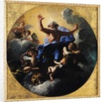 God the Father Carried by Angels by Charles de Lafosse