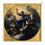 God the Father Carried by Angels by Charles de Lafosse