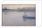 On the River, Morning, 1896 by Henri Eugene Augustin Le Sidaner