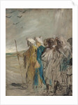 Group of Arabs or, Joseph Sold by his Brothers by Theodore Chasseriau