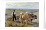 The Furrow, 1897 by Edouard Debat-Ponsan