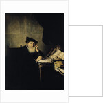 A Philosopher in his Study by Abraham van der Hecke
