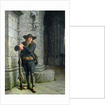 Armed Breton Guarding a Porch by Charles Loyeux