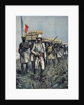 Lieutenant Mizon on his 1892 Mission of Exploration of the River Benue Area in Nigeria by Fortune Louis & Meyer Henri Meaulle