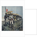 Lieutenant Mizon on his 1892 Mission of Exploration of the River Benue Area in Nigeria by Fortune Louis & Meyer Henri Meaulle