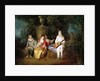 The Foursome, c.1713 by Jean Antoine Watteau
