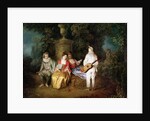 The Foursome, c.1713 by Jean Antoine Watteau