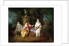 The Foursome, c.1713 by Jean Antoine Watteau