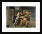The Meeting of Theagenes and Chariclea by Ambroise Dubois