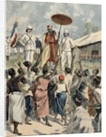 Proclamation of the New King of Dahomey by Oswaldo Tofani
