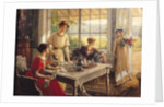Women having tea, 1912 by Albert Lynch