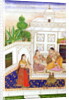 Vilaval Ragini: Woman at her Toilet by Indian School
