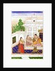 Vilaval Ragini: Woman at her Toilet by Indian School