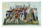 Oath of the Districts, February 1790 by Lesueur Brothers