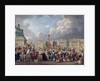 An Execution, Place de la Revolution, between August 1793 and June 1794 by Pierre Antoine Demachy