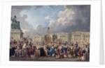 An Execution, Place de la Revolution, between August 1793 and June 1794 by Pierre Antoine Demachy