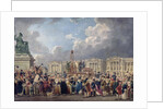 An Execution, Place de la Revolution, between August 1793 and June 1794 by Pierre Antoine Demachy