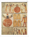 Detail from the Book of the Earth by Egyptian 20th Dynasty
