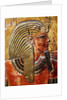 The head of Seti I from the Tomb of Seti, New Kingdom by Egyptian 19th Dynasty