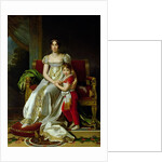 Hortense de Beauharnais Queen of Holland and her Son, Napoleon Charles Bonaparte 1806 by Francois Pascal Simon Baron Gerard